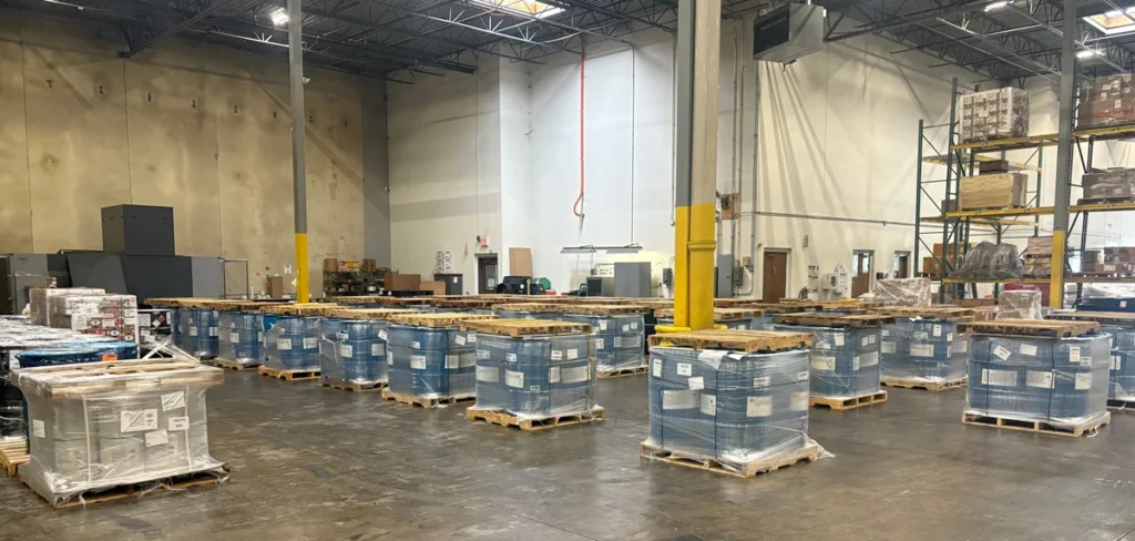 CCSF-Steel-Drum-Screening-warehouse
